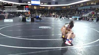 124 lbs Cons. Round 1 - Emarie Bolosan, William Jewell College vs Hannah McCarley, Gannon University