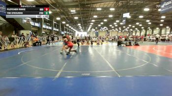 195 lbs Rr Rnd 1 - Fletcher Rinke, MetroWest United Black vs Tim O'Rourke, Shore Thing Surf