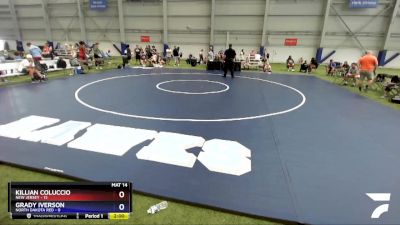 120 lbs Round 4 (6 Team) - Amari Vann, New Jersey vs Liam Lepp, North Dakota Red