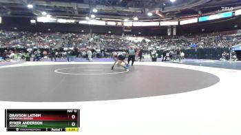 98 lbs Cons. Round 5 - Drayson Lathim, Hermiston Oregon vs Ryker Anderson, Wasatch Utah