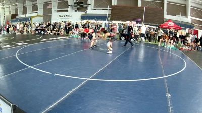 132 lbs Cons. Round 5 - Brayden Bosh, Utah vs Ezekial Terry, Colorado