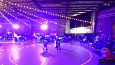 98 lbs Quarterfinal - Zane Bernard, Dragon Wrestling Club vs Lionel Hernandez, 806 Takedown Wreslting