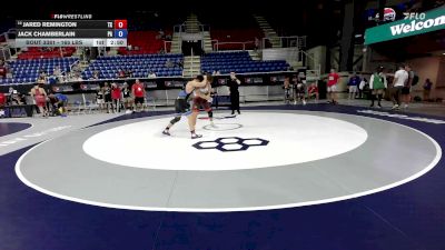 165 lbs Cons. Rd Of 16 - Jared Remington, TX vs Jack Chamberlain, PA