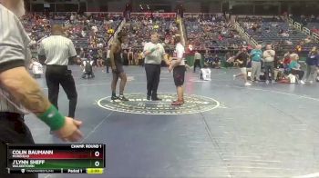 2A 220 lbs Champ. Round 1 - J`Lynn Sheff, Walkertown vs Colin Baumann, Morehead