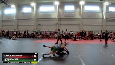 96 lbs Round 3 (8 Team) - Noel Risacher, OMP vs Carson Wissinger, Dayton Bandits