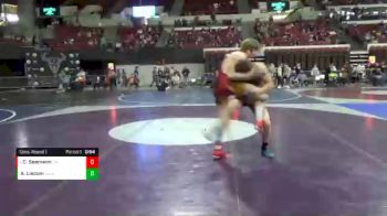 160 lbs Cons. Round 1 - Charlie Seemann, Crazy Mountain vs Aaron Liscum, North Montana Wrestling Club