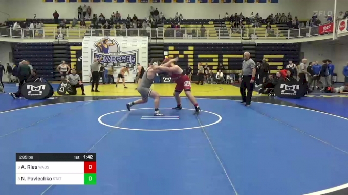 285 lbs Qtr-finals - Aaron Ries, Wadsworth-OH vs Nick Pavlechko, State ...