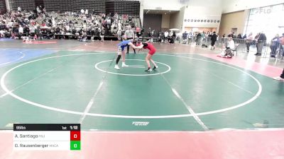 95 lbs Rr Rnd 4 - Aleisha Santiago, Paulsboro vs Olivia Rausenberger, MacArthur