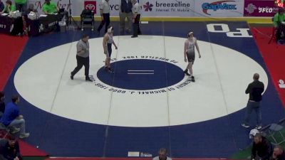 157 lbs Quarterfinal - Jp May, Nazareth vs Lukah Shawgo, Grove City