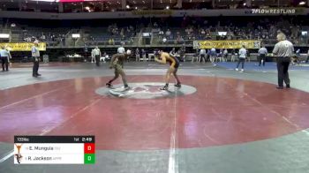 133 lbs Quarterfinal - Enrique Munguia, The University Of Texas vs Raekwon Jackson, The Apprentice School