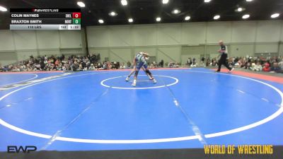 110 lbs Rr Rnd 1 - Colin Maynes, Shelton Wrestling Academy 14U vs Braxton Smith, Northern Colorado 14U