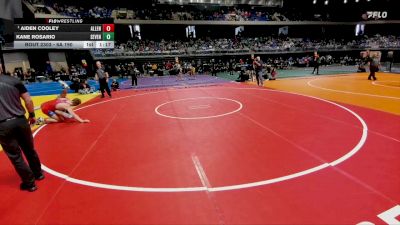 6A 190 lbs Semifinal - Aiden Cooley, Allen vs Kane Rosario, Katy Seven Lakes