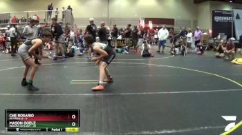 110 lbs Round 3 (6 Team) - Che Rosario, Mi Pitbulls vs Mason Goelz, Indiana Outlaws