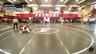 190 lbs Champ. Round 2 - Tristen Klemish, Junipero Serra vs Oscar Hernandez, Alisal