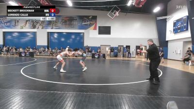 120 lbs Beckett Brockman, Missouri Blue vs Lorenzo Calle, New York Gold