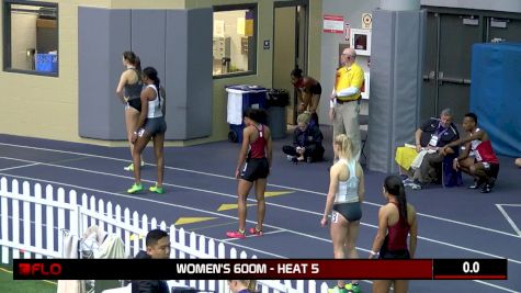 Women's 600m, Heat 5 - Raevyn Rogers Fastest Collegiate Time EVER!