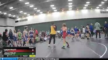 80 lbs Logan Pruitt, JET vs Jonah Finlay, Team Bear Red