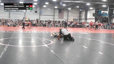 64 lbs Round 5 - 3:oopm Friday - Chance Ashford, Southwest Elite vs Remington Pierzynowski, Team Michigan