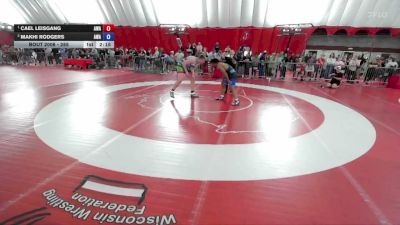 285 lbs 1st Place Match - Cael Leisgang, Askren Wrestling Academy vs Makhi Rodgers, Askren Wrestling Academy