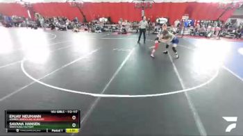 112-117 lbs Round 5 - Savana Hansen, Wrestling Factory vs Emjay Neumann, Askren Wrestling Academy