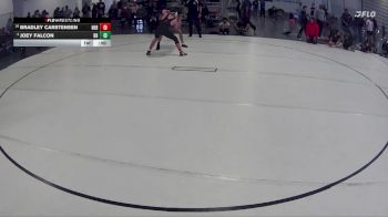 141 lbs Cons. Round 2 - Joey Falcon, BV Bison vs Bradley Carstensen, Nebraska