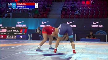 62 kg 1/8 Final - Kayla Miracle, United States vs Gantuya Enkhbat, Mongolia