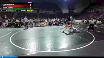 W-106 lbs Round 1 (16 Team) - Jamie Hearl, North Carolina vs Lily Webster, Iowa