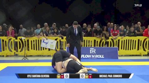 Michael Paul Connors vs Kyle Santana Oliveira 2025 Pan IBJJF Jiu-Jitsu No-Gi Championship