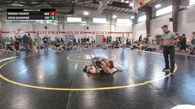 90 lbs Round 3 (12 Team) - Keegan Pearce, Mat Assassins Red vs Jayce Schaffer, Steller Trained Bly