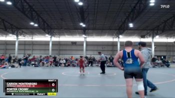71 lbs Round 2 (4 Team) - Carson Montenegro, Homedale Wrestling Club vs Porter Crosby, Grangeville Youth Wrestling