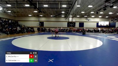 174 lbs Round Of 16 - Chris McCarthy, Rhode Island College vs Anthony Ostrander, Roger Williams