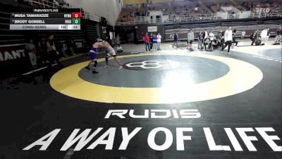 132 lbs Consolation - Musa Tamaradze, New York Military Academy vs Brody Gobbell, Father Ryan