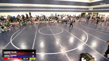 95 lbs Round 2 (6 Team) - Kynlee Douglas, Utah 2 vs Kaliya Klise, Gold Rush