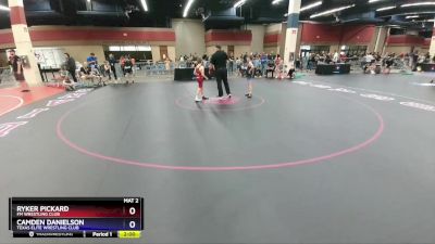 82 lbs Round 1 - Ryker Pickard, FM Wrestling Club vs Camden Danielson, Texas Elite Wrestling Club