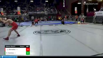 3A-160 lbs Champ. Round 1 - Julian Gonzalez, Rawlins vs Hazen Camino, Buffalo