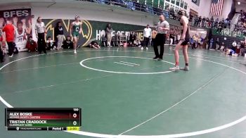 150 lbs Semifinal - Tristan Craddock, Cloverleaf (Lodi) vs Alex Boske, Hoover (North Canton)