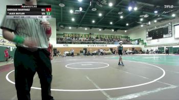 113 lbs Champ. Round 2 - Enrique Martinez, Bell Gardens vs Alex Butler, Villa Park
