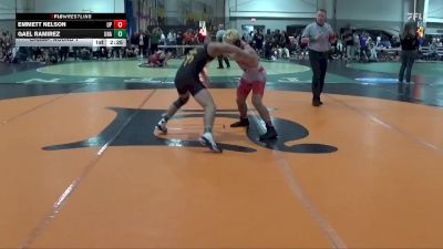 141 lbs Champ. Round 1 - Emmett Nelson, UW Parkside vs Gael Ramirez, Unattached