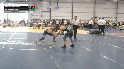126 lbs Rr Rnd 2 - Asilbek Anvarov, Claw & Conquer - HSB vs Eli Gabrielson, Team Diamond Fish - HSB
