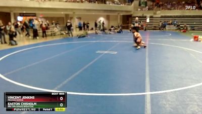 95 lbs Cons. Round 3 - Vincent Jenkins, Pelican Rapids vs Easton Chisholm, BBE (Belgrade/Brooten)