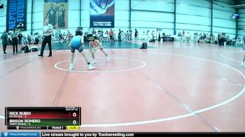 72 lbs Rd# 10- 4:00pm Saturday Final Pool - Brison Romero, Terps Xpress vs Nick Rubio, No Escape