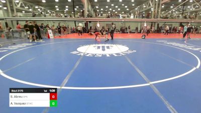 95 lbs Rr Rnd 3 - Steven Abreu, Gps Wrestling vs Aryan Vazquez, Btwc