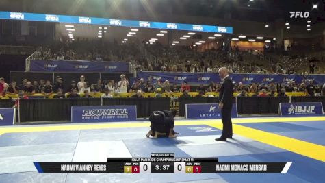 Naomi Vianney Reyes vs Naomi Monaco Mensah 2026 Pan Kids Jiu-Jitsu IBJJF Championship