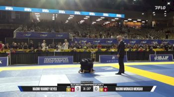 Naomi Vianney Reyes vs Naomi Monaco Mensah 2026 Pan Kids Jiu-Jitsu IBJJF Championship
