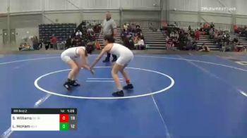 75 lbs Prelims - Sasha Williams, Cowgirls Orange vs Lauren McHam, Bedlam