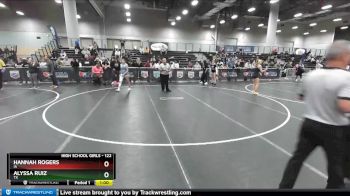 122 lbs Cons. Round 5 - Hannah Rogers, IA vs Alyssa Ruiz, TX