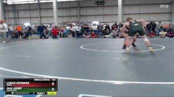 126 lbs Cons. Round 5 - Lukah Schwarz, RMMS vs Max Ashby, BSD Beasts