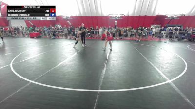 132 lbs Cons. Rd Of 32 - Carl Murray, Zumbro Wrestling Club vs Jaydon LeNoble, Team Nazar Training Center