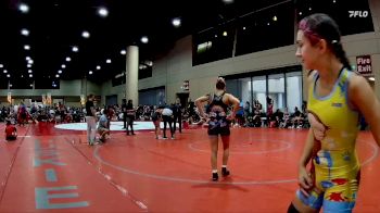 120 lbs Round 3 (4 Team) - Alana Garner, AR-15 Pink vs Abigail Ventura, Alabama Elite Black