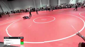 89 lbs Consolation - Elijah Bushy, Inland Northwest Wr TC vs Jarius Johnson, Bracket Bullies